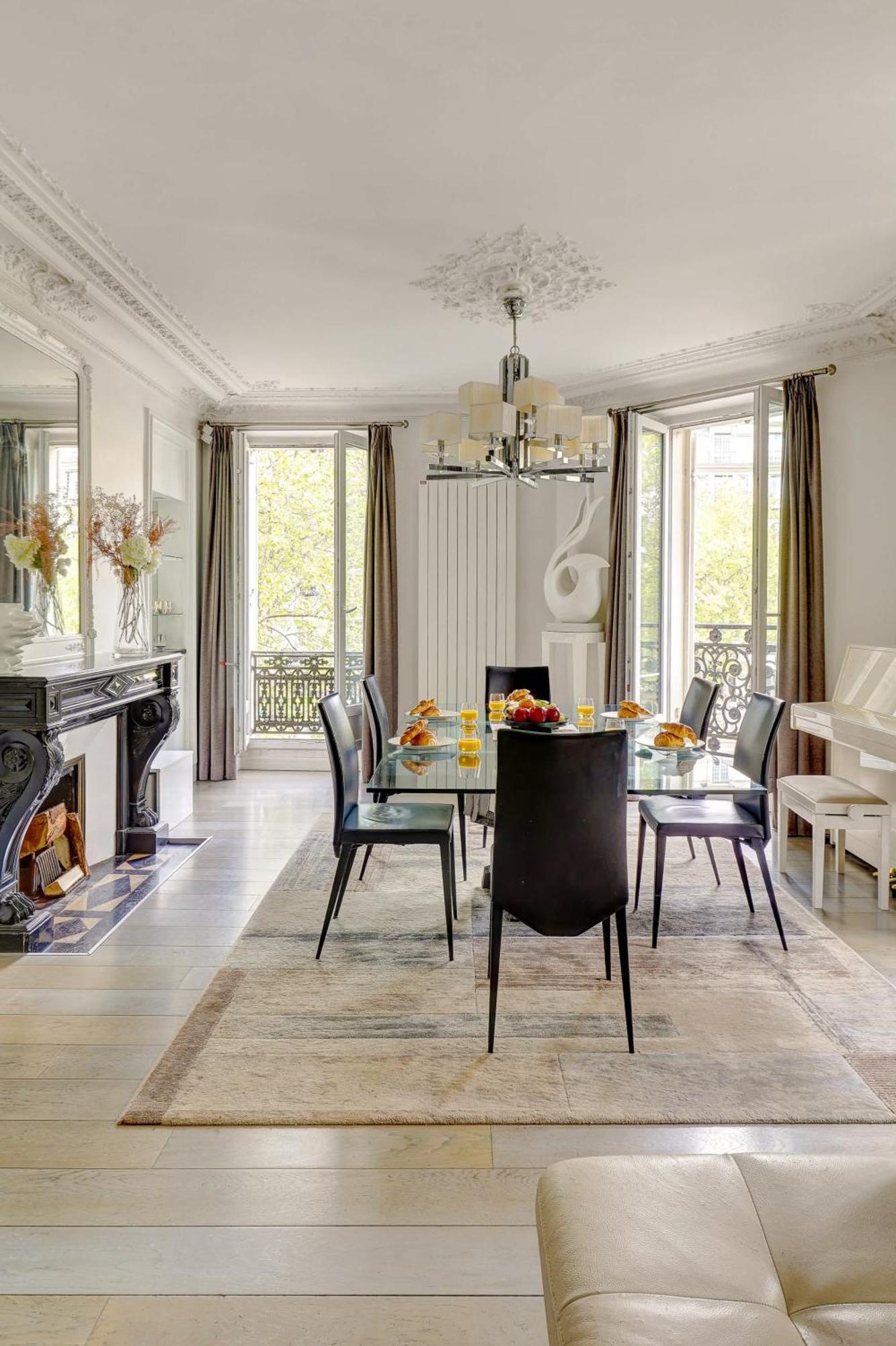 Elegant 3br Champs-elysees & Arc De Triomphe Appartamento *